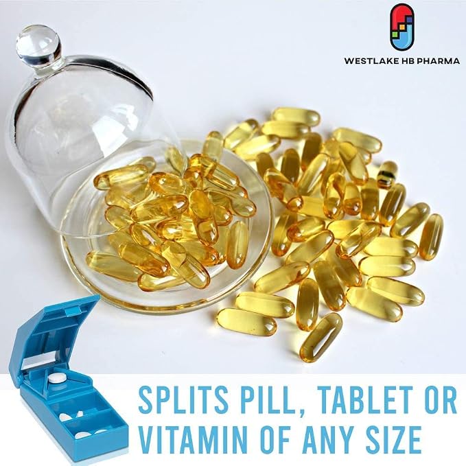 Renoir Pill Cutter, Stainless Steel Blade, for Cutting Small Pills or Large Pills in Half (2)