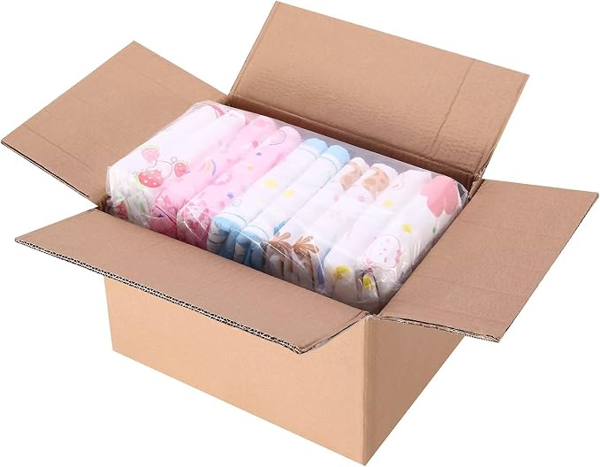 Landofgenie Adult Diapers Print Diaper 10 Count, 5 Patterns(M28-38) | 5000 mL Absorbency, Side Leak-Proof Barriers, Elastic Cuffs & Waistband