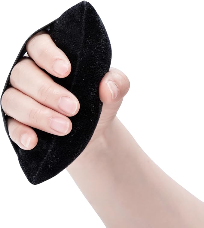 SWISSELITE Hand Contracture Cushion, Hand Grab Pad | Palm Grip with Elastic Band or Separator, Stroke Recovery, Help with Hand Rehabilitation