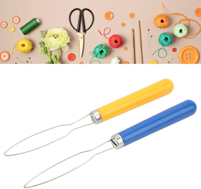 Button Hook with Zipper Pull, Dressing Stick Button Helper Tool for Elderly Button Puller Tool Button Assist Tool Assistive Devices for Disabled