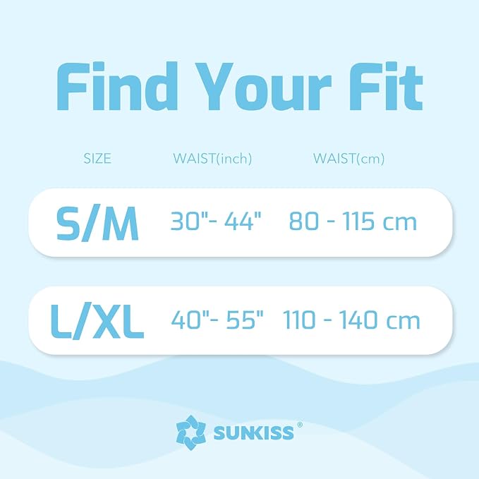 SUNKISS Masterpiece Adult Diapers with Tabs, Unisex Disposable Incontinence Briefs for Women and Men, Odor Control, Blue, S/M, 10 Count (Pack of 2)