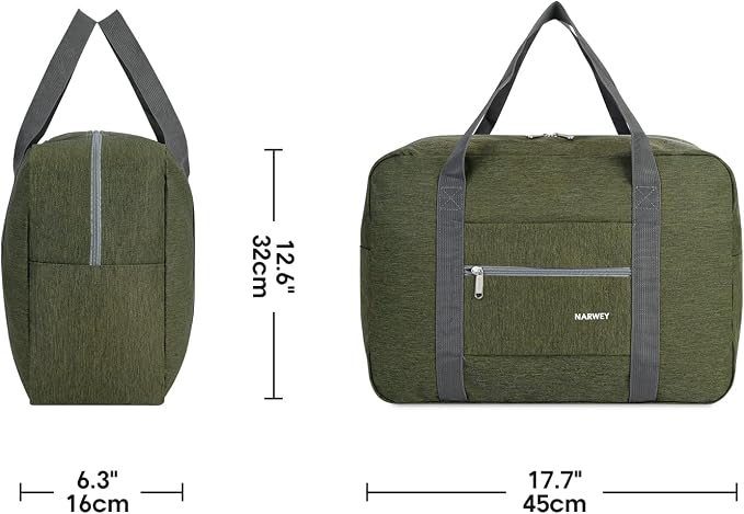 For Spirit Airlines Personal Item Bag Foldable Travel Duffel Bag Tote Carry on Luggage Duffle Overnight for Women and Men