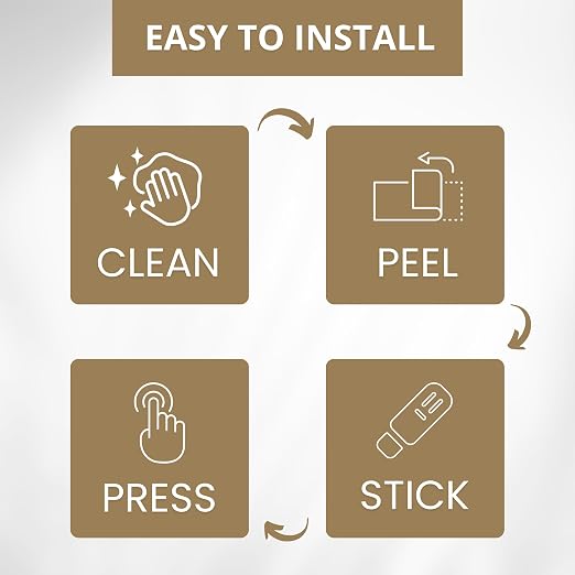 Gadgetime USA Toilet Seat Bumper Kit - Toilet Seat Risers & Toilet Cover Bumpers with Rubber Adhesive Pads - Bidet Compatible Toilet Seat Accessories for Cushioning & Protection - Pack of 4