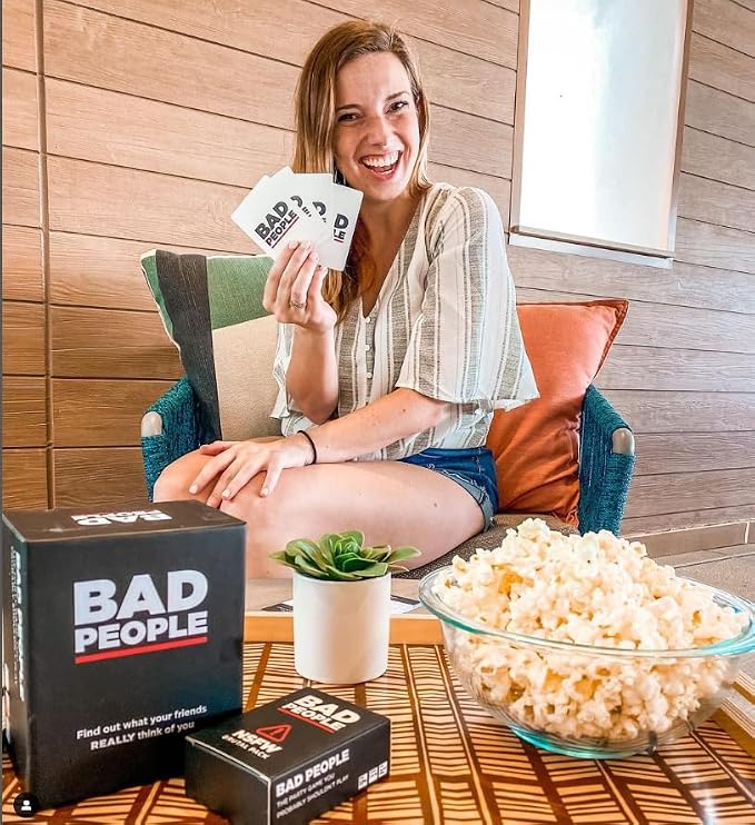 BAD PEOPLE Party Game + After Dark Set – Hilarious Adult Card Game for Friends & Game Night | Funny Conversation & Icebreaker Board Game for Parties, Pregames, Social Gatherings & Fun Gift Ideas