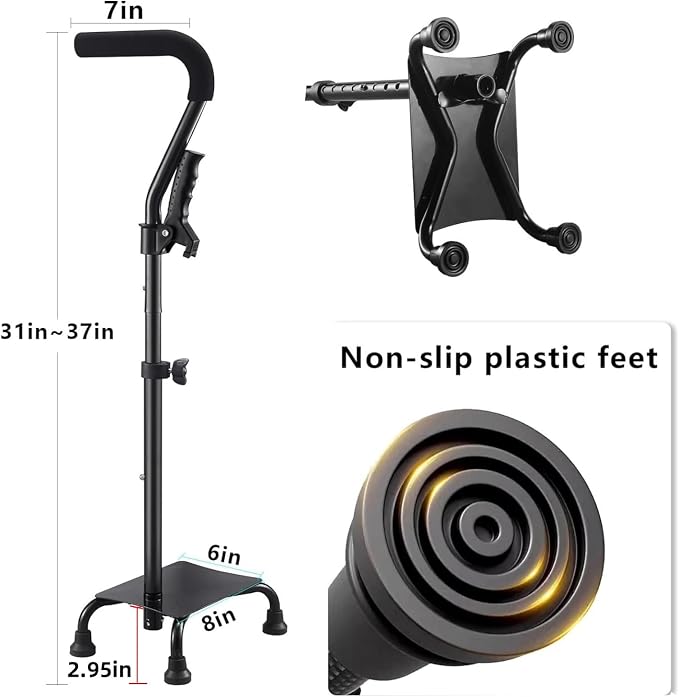 Stair Climbing Assist Cane for Elderly People, Step-Type Stair Walker Stair Walkers for Seniors Stair Lift Stability Cane