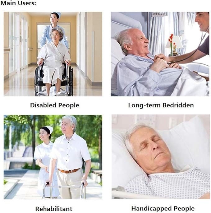 31.5 Inch Padded Bed Transfer Nursing Sling for Patient, Elderly Safety Lifting Aids Home Bed Assist Handle Back Lift Mobility Belt for Patient Care