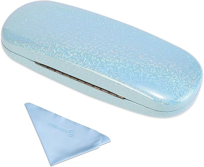 PERFECTSIGHT Hard Shell Eyeglasses Case, Kawaii Protective Glasses Case for Kids, Cute Eyeglass Case for Women Men Girls
