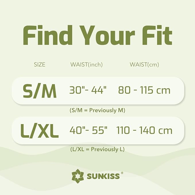 SUNKISS Masterpiece Adult Diapers with Tabs, Unisex Disposable Incontinence Briefs for Women and Men, Odor Control, White, Large/XLarge, Previously Large, 10 Count