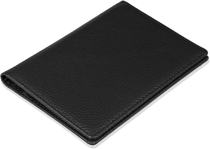 FINTIE Passport Holder, Slim Travel Wallet RFID Blocking Card Case Cover | Passport Cover Protector Essentials with Credit Card Slots, For Women/Men
