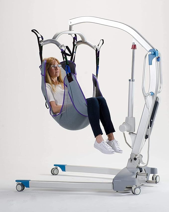 Patient Aid Full Body Mesh Patient Lift Sling (Small (Pack of 1)) - Ceiling Lift Sling