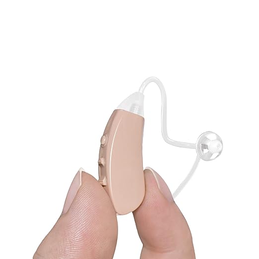 BLJ Hearing Aid V206 Amplifier for Adults and Seniors, Digital Sound Amplifier Device to Assist and Aid Hearing, Lightweight with Digital Noise Reduction and Feedback Cancelling