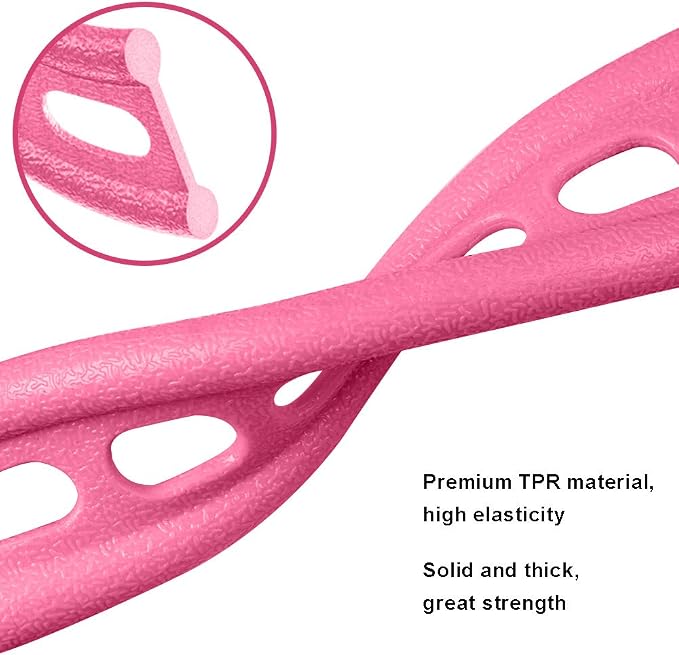 Pedal Resistance Bands with Handles Exercise Bands Multifunction Tension Rope Fitness for Working Out Arm Abs Legs Stretch Bands