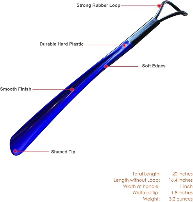 Ginkgo Shoe Horn Long Handled Shoehorn