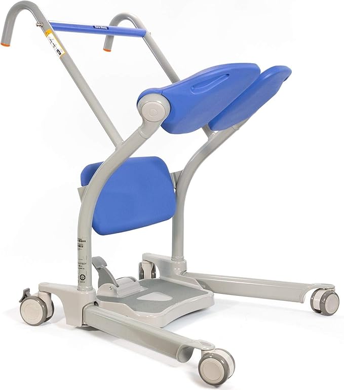 Arjohuntleigh Compact Sara Stedy Sit to Stand Manual Patient Lift Aid | Fully Assembled Elderly Assistance Products | Holds up to 400 Pounds | Intended for Users 4'6" - 5'8"…