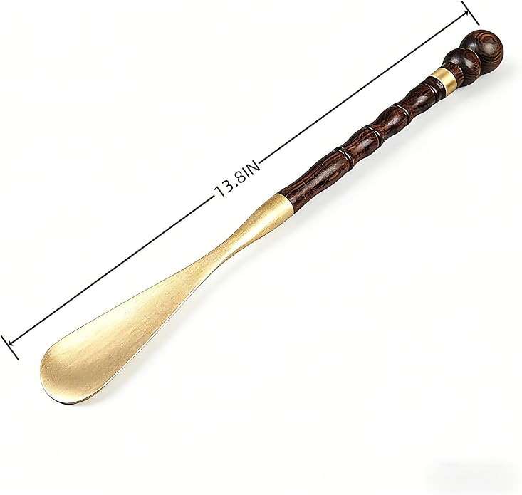 Long Shoe Horn for Seniors Metal Shoe Horn Long Handle for Men,Women,Kids Shoehorn Long-Handle Boot Horns Shoes Spoon Shoe Accessories Elderly Must Haves Gifts for Elders
