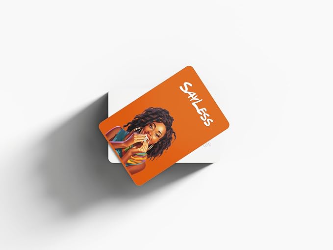 Kinfolk SayLess The Ultimate Family Game Night Party Starter - Taboo-Style Word Guessing Hood Charades Game for Unstoppable Laughs & Bonding, Specifically Crafted for The Culture