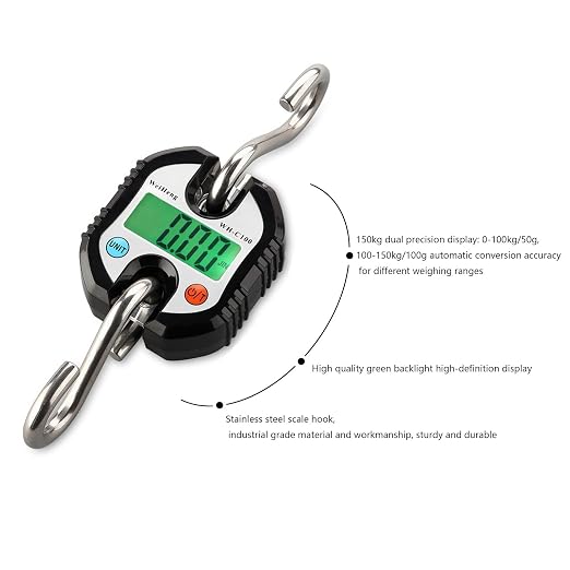 Patient Weight Scale for Home use Patient Lift Scale Maximum Weight 330lb (Color : Black)