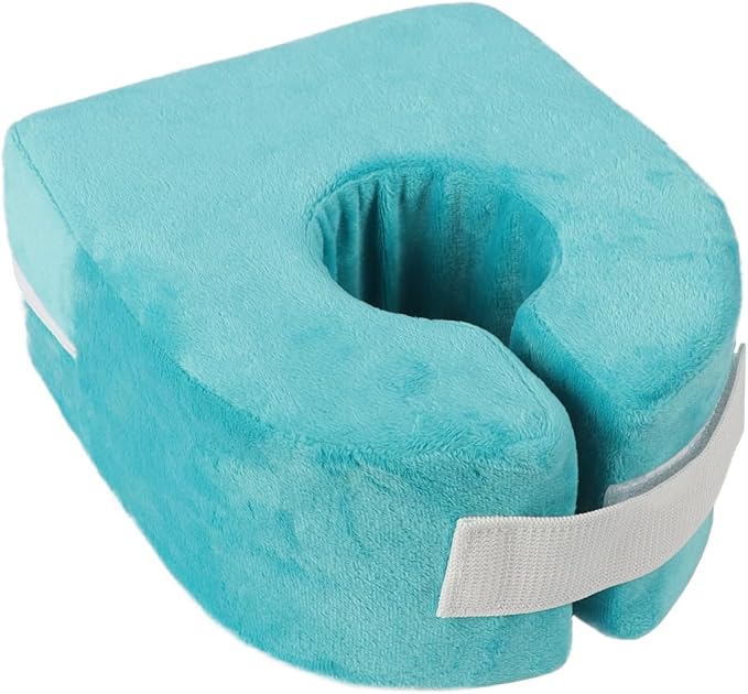 Foot Elevation Pillow Heel Protector for Pressure Sores Ulcer Foot Wedge Support Elevator Ankle Pillow Anti Bed Sore Pad Relieve Cushion Leg Rest for Elderly Bedridden Patients (Green 2 * Pcs)