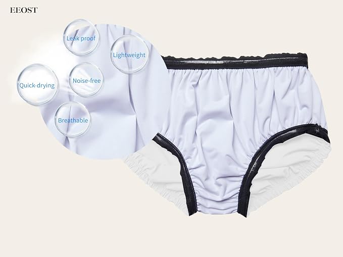 Adult Reusable Swim Diapers Special Needs Swimwear for Incontinence | Adult reusable swim diaper with waterproof leakproof cover for incontinence and pool use