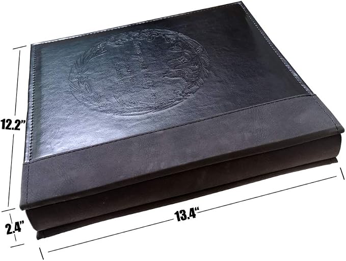 4x6 Photo Albums 600 Pockets, Large Capacity Photo Book with Vintage Leather Cover, Family, Baby, Wedding Photo Album (Black)