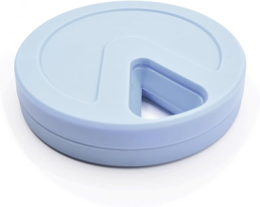 Travel RX Pill Case by Type Two Labs – Weekly 7 Day Pill Box, Compact Magnetic Organizer for Pills fits Purses or Pockets, Rugged Daily Caddy Holds Vitamins, Supplements and Medication. (Blue)