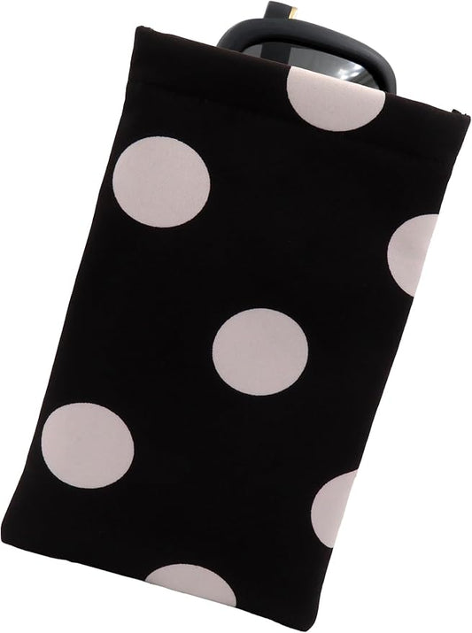 Soft Sunglasses case | Large Glasses Case Holder - Eyeglass Pouch Squeeze Top | Glasses pouch Lightweight Extra Layers