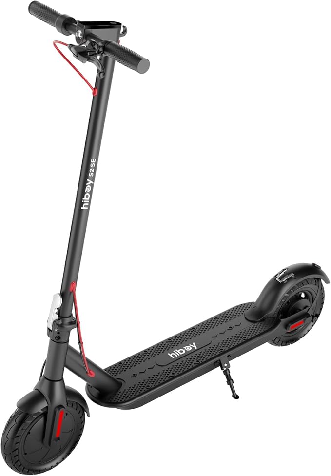 Hiboy Electric Scooter, 430W–750W Motor, 8.5"–10" Tires, 19–25 MPH Top Speed, 17–25 Miles Long Range, Commuter Electric Scooter for Adults with Dual Braking System