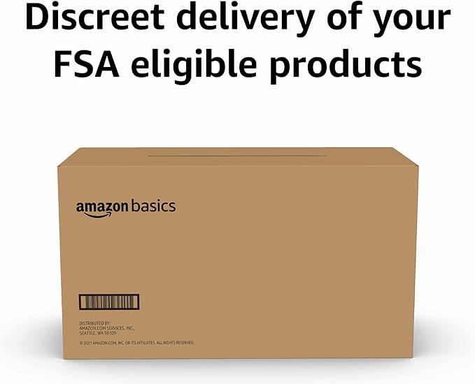 Amazon Basics Men's Incontinence Guards, Maximum Absorbency, 104 Count, (2 Packs of 52)