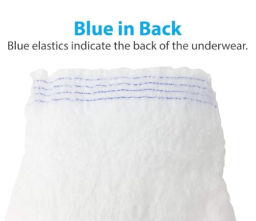 Medline FitRight Adult Incontinence Underwear, Heavy Absorbency, XX-Large, 68-80 (80 Count)