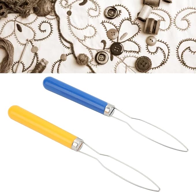 Button Hook with Zipper Pull, Dressing Stick Button Helper Tool for Elderly Button Puller Tool Button Assist Tool Assistive Devices for Disabled