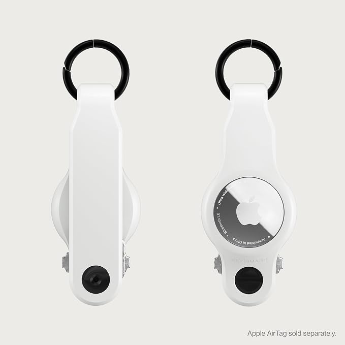 KeySmart Air - Premium Keychain Key Holder Compatible with Apple AirTag, 5 Key Organizer Keychain, Air Tags Not Included