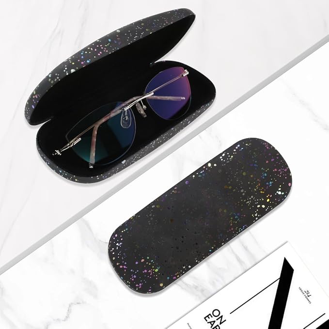 PERFECTSIGHT Hard Shell Eyeglasses Case, Kawaii Protective Glasses Case for Kids, Cute Eyeglass Case for Women Men Girls
