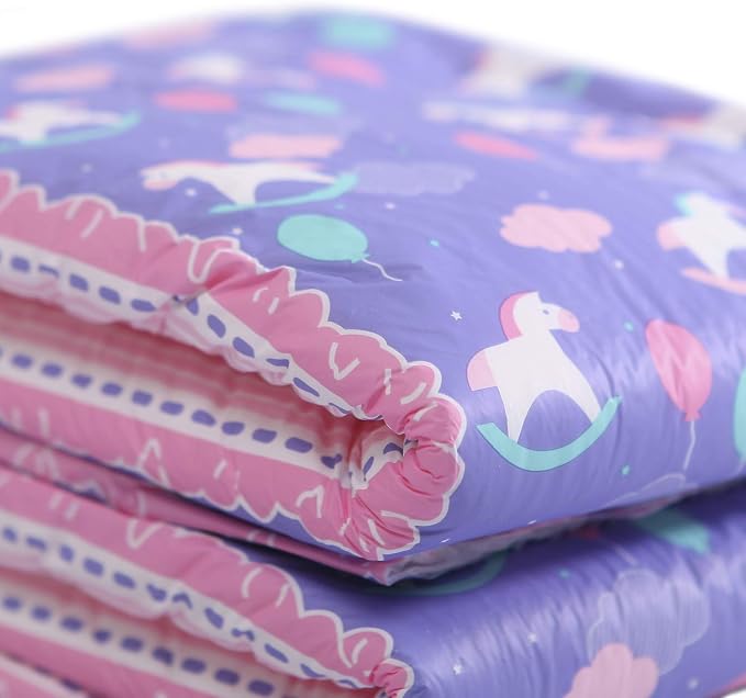 Littleforbig Printed Adult Brief Diapers 10 Pieces - Little Fantasy (Large 36"-46")