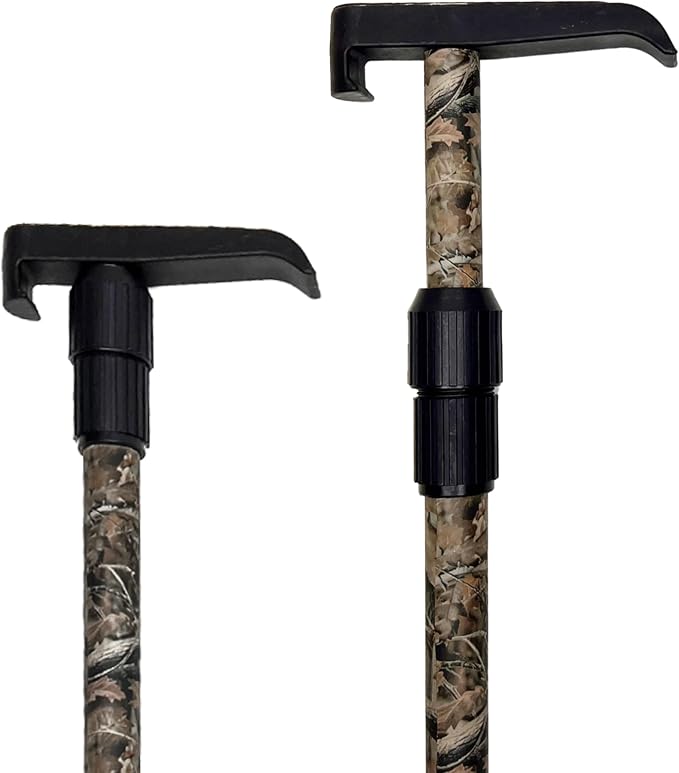 Telescoping Cargo Tool/Multi-Use Cargo Retriever/Extendable Reaching Aid/Reacher/Grabber - Classic Woodland Camo