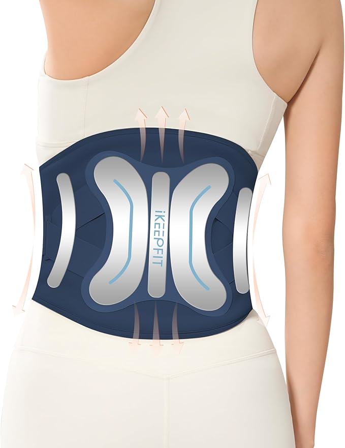 Cordless Heating Pad with Massager for Back Pain Relief: MAXwarm® 4.0, Portable Heated Back Brace with Lumbar Support for Sciatica, Large 8000mAh Battery, Christmas Gift for Women Men 65"