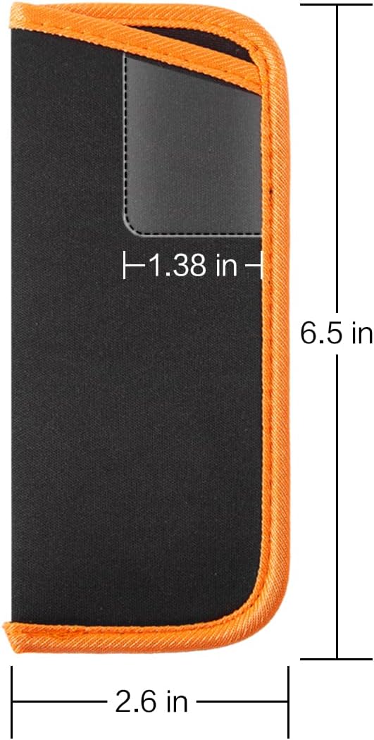 TRIUMPH VISION 3 Pack Reading Glasses Pouch Soft Case Eyeglass Sleeve Slim | Alternative to Bulky Case in bag, Lightweight Lined Padded Protect Optical lens Slip in, Cute Pattern Portable for Daily Use