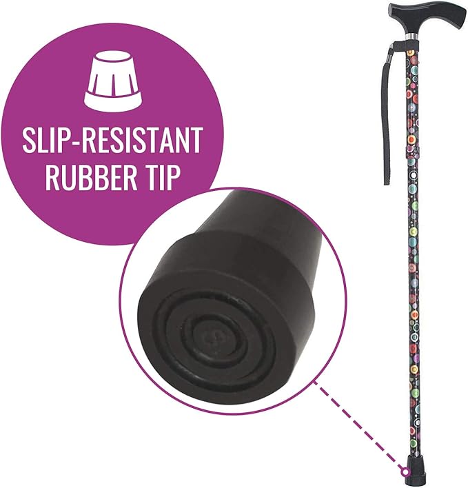 Switch Sticks Walking Cane for Men or Women, Foldable and Adjustable from 32-37 Inches, FSA and HSA Eligible