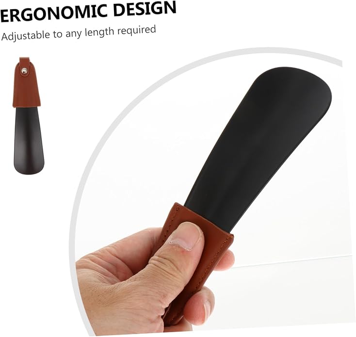 FRCOLOR Shoehorn Shoe Horn Long Handle for Dress Shoe Horn Sleek Shoe Horn with Long Handle Shoe Horn Travel