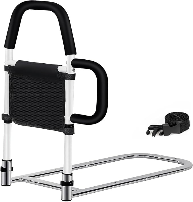 Bed Rail for Elderly Adults Bedside Support Handle for Easy Entry and Exit, 300 lb