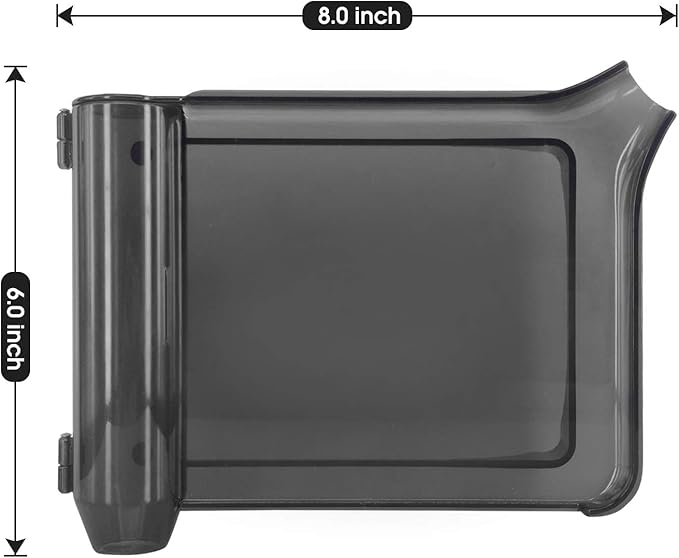 Medarchitect Right Hand Pill Counting Tray with Spatula (Black - Wood Handle)