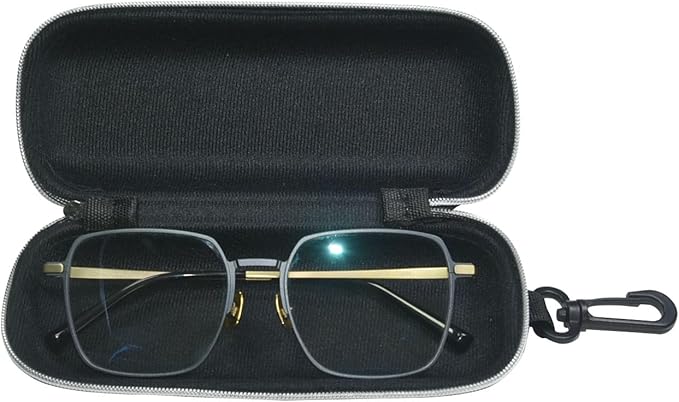 Unisex Semi-Hard Shell Eyeglasses Cases(3 Pack), Protective Case For Glasses