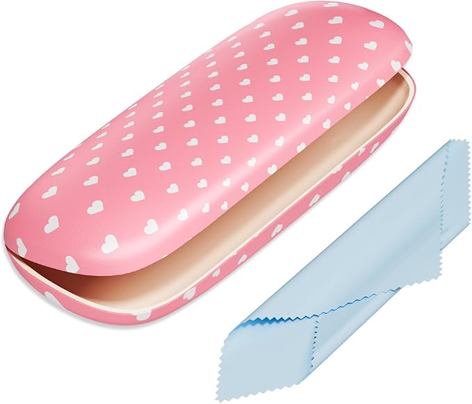 Eyeglasses Case, Hard Shell Protective Case for Glasses, Unisex for Women Men