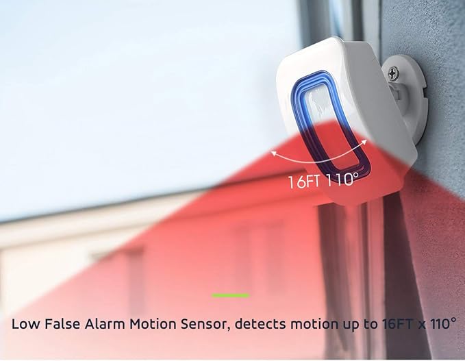 Bed Alarm for Elderly Dementia Patients,Portable Wireless Caregiver Pager Bed Alarms and Fall Prevention Alert for Elderly,Elderly Monitoring for Home