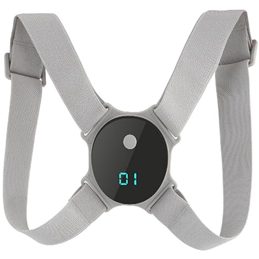 Smart Posture Corrector Adjustable Soft Comfortable Back Straightener Posture Corrector with Smart Sensor Vibration Reminder for Kids Adults, Back Straightener Corre
