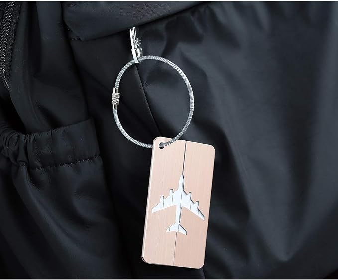 Key Rings Pack of 12 (Cable length: 6 inches) Wire Cable Keychains | Stainless Steel Lock Heavy Duty Luggage Tags Loops Keepers 2mm Twist Barrel