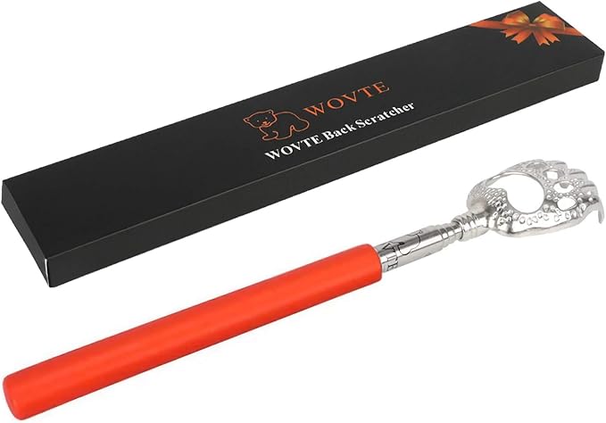 WOVTE Bear Claw Rose Telescopic Back Scratcher