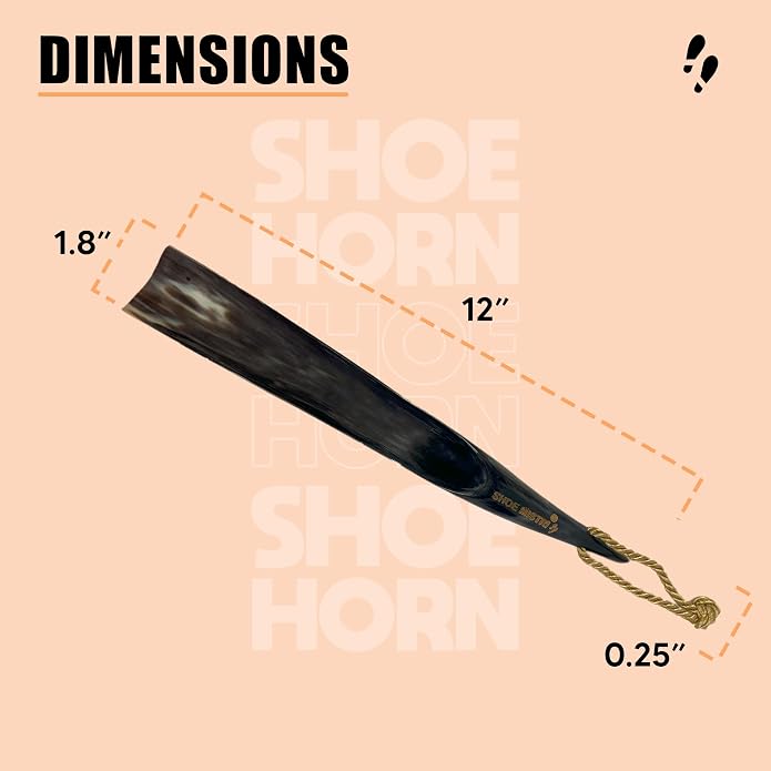 Shoe Horn Long-Handled, Lightweight Durable Shoe Horns for Boots, Shoe Wearing Stick for Men Women Kids Seniors