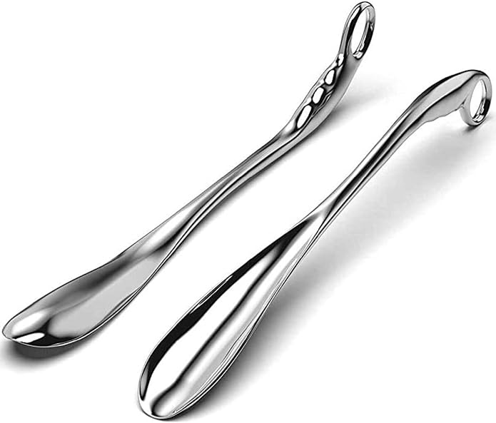Shoe Horn Long Handle for Men Women Extra Long Handled Metal Wide Shoehorn for Seniors Solid Sturdy Durable Shoe Spoon Helper