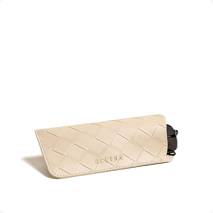 OLETHA Aesthetic Soft Glasses Case, Slip-in Design