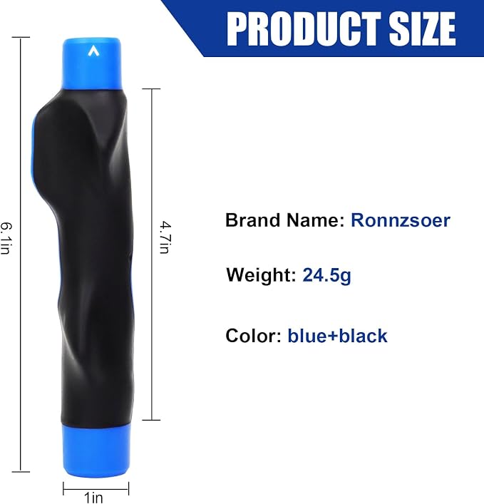 Golf Grip Trainer, Right Handed Golf Swing Trainer, Ensures Proper Posture & Tempo, Golf Training Aid for All Levels